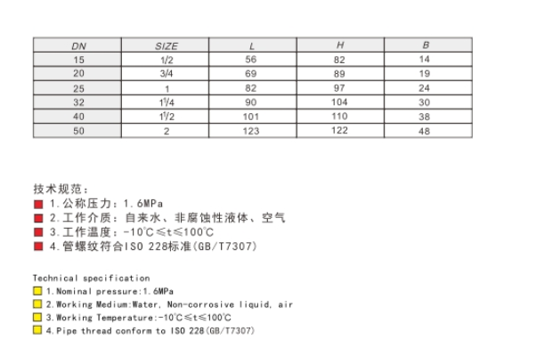 埃美柯黃銅調(diào)節(jié)閥尺寸圖